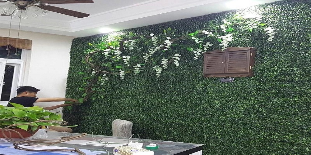 How to Install an Artificial Grass Wall?